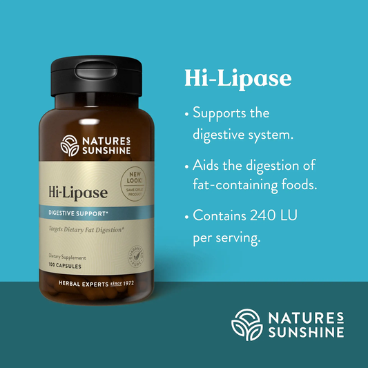 Nature's Sunshine - Hi-Lipase