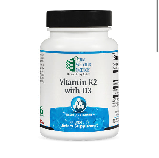 Ortho Molecular - Vitamin K2 with D3 30ct