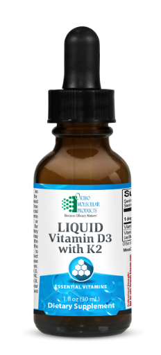 Ortho Molecular - Vitamin D3 with K2 Liquid